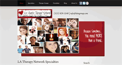Desktop Screenshot of latherapynetwork.com